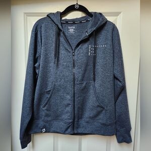 Peloton Charcoal Full-Zip Hoodie